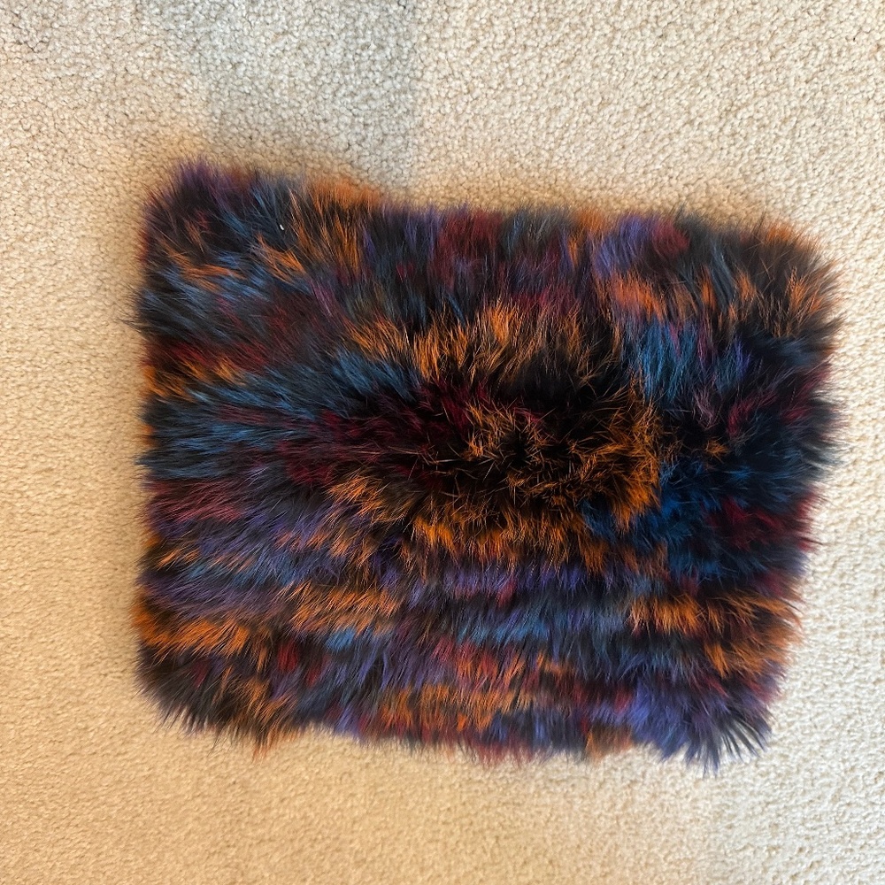 Bujibaja fur scarf